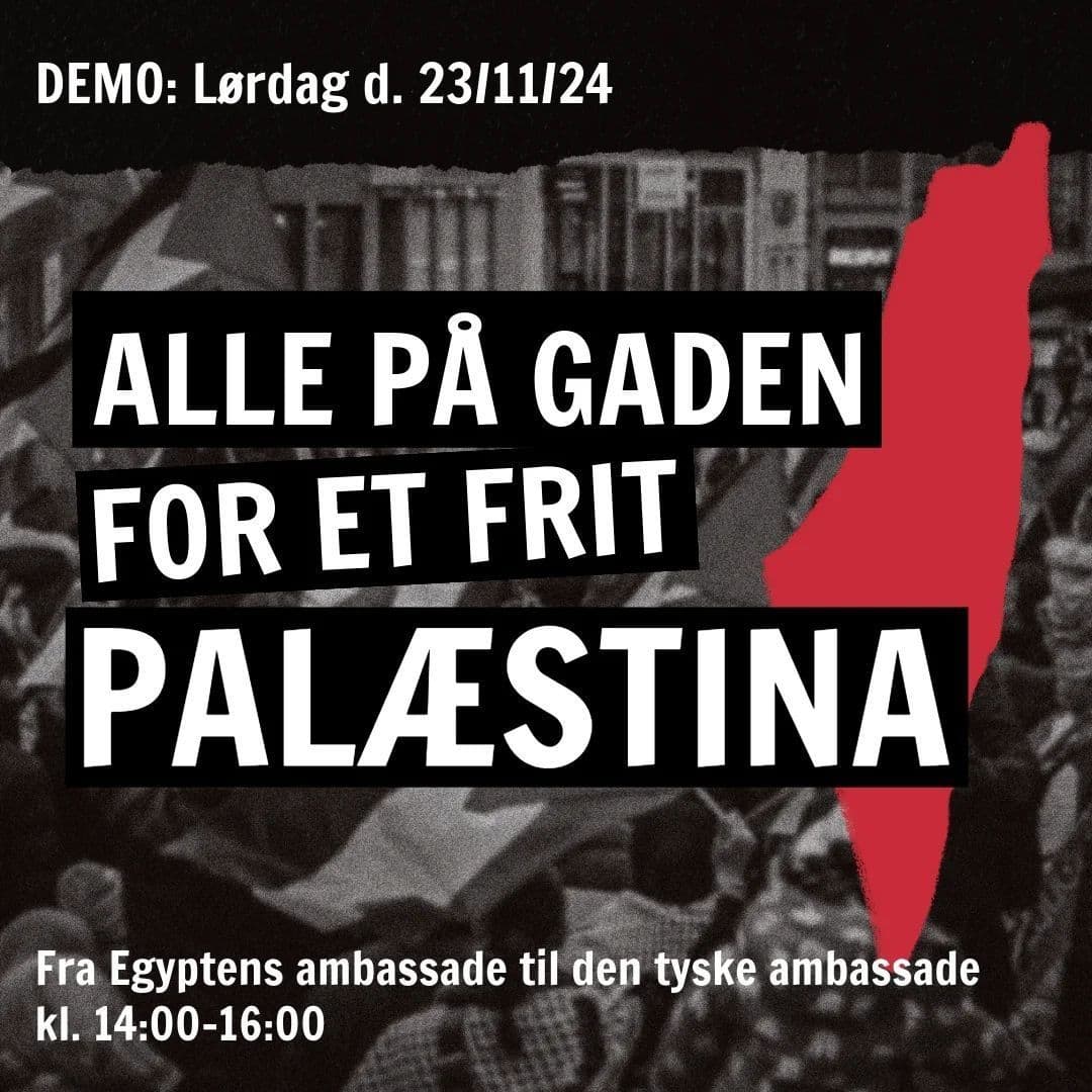 ALLE PA GADEN FOR ET FRIT PALÆSTINA