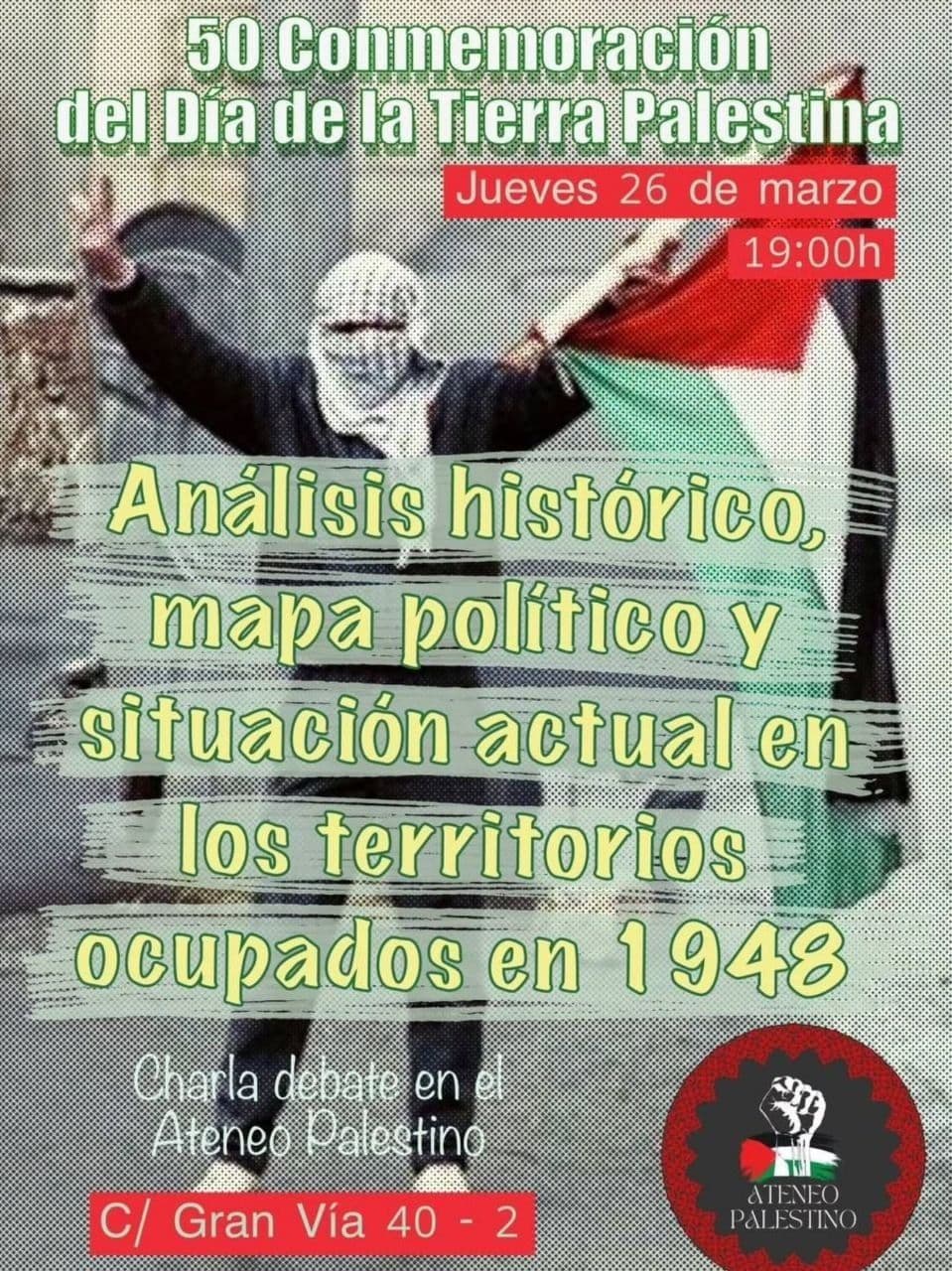 50 Conmemoración del Dia de la Tierra Palestina