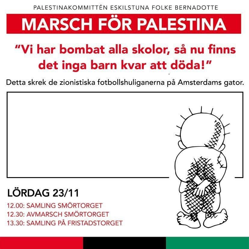 MARSCH FÖR PALESTINA