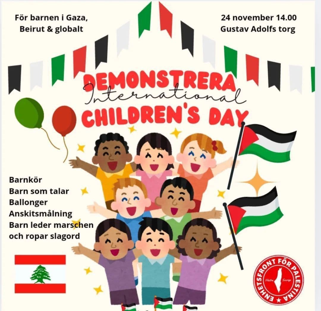 DEMONSTRERA CHILDREN'S DAY