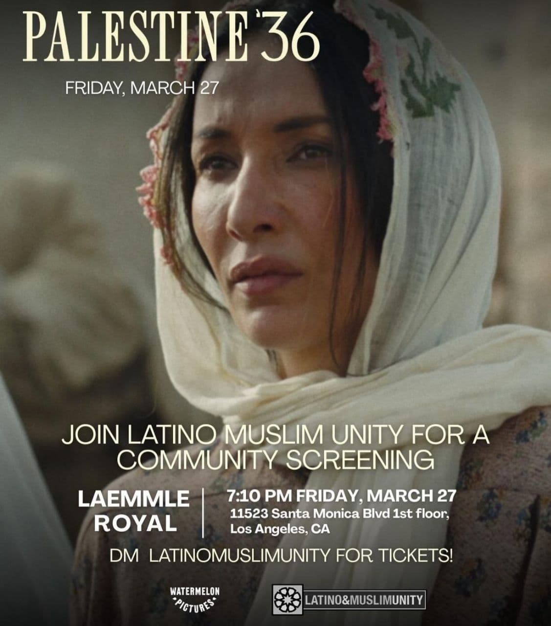 JOIN LATINO MUSLIM UNITY FOR A COMMUNITY SCREENING