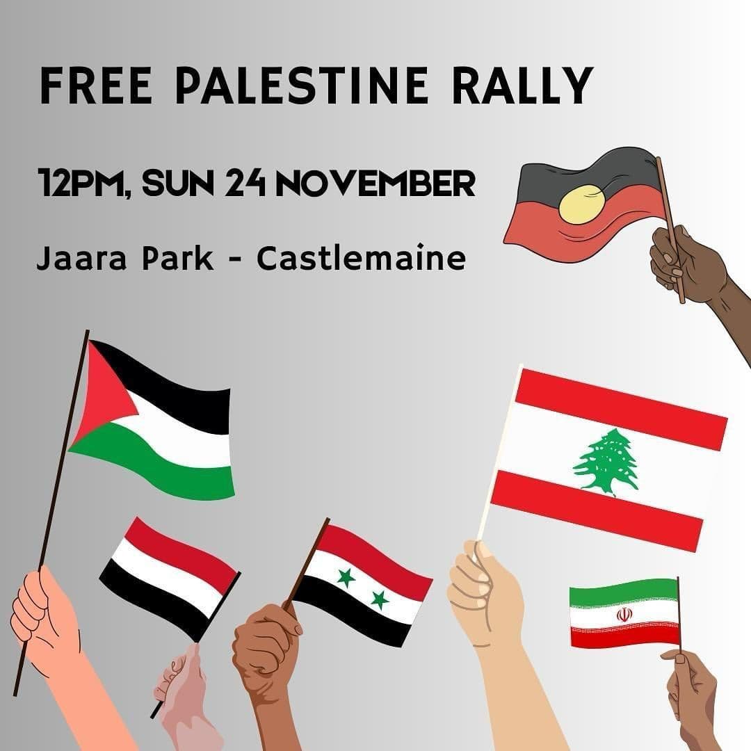 FREE PALESTINE RALLY