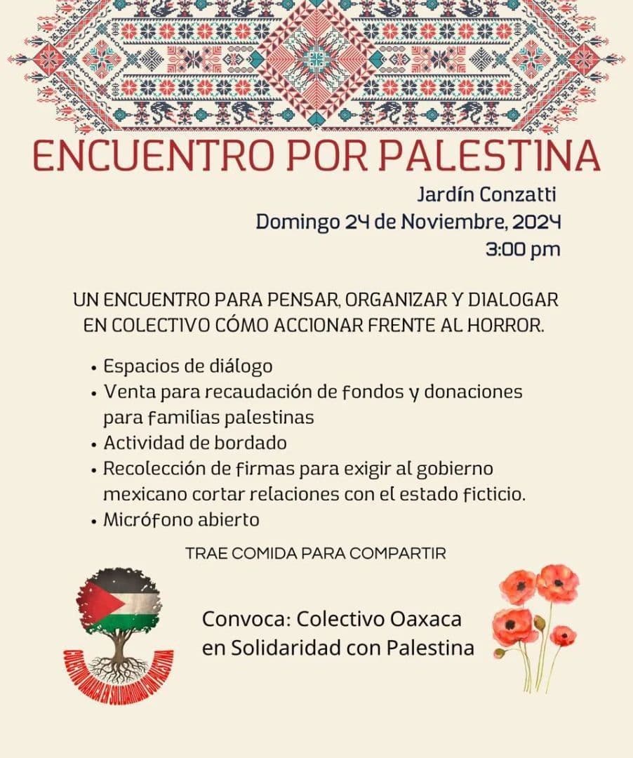 ENCUENTRO POR PALESTINA