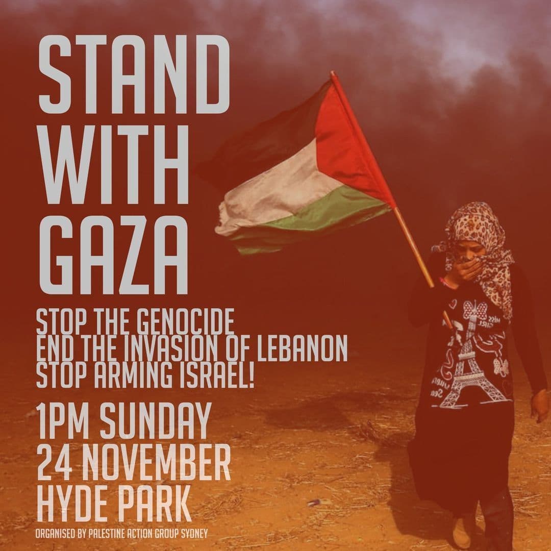 STAND WITH GAZA