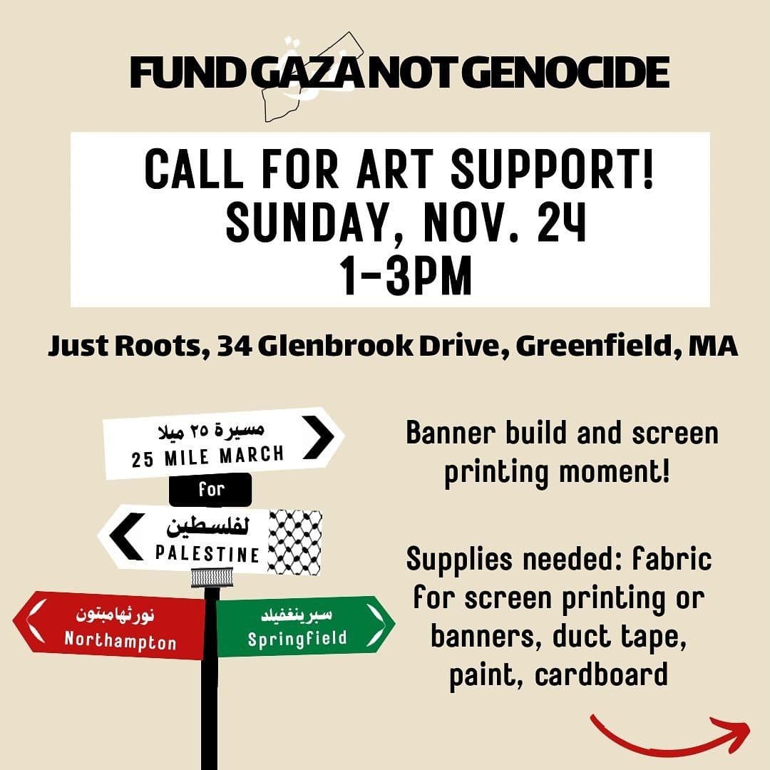 FUND GAZA NOT GENOCIDE
