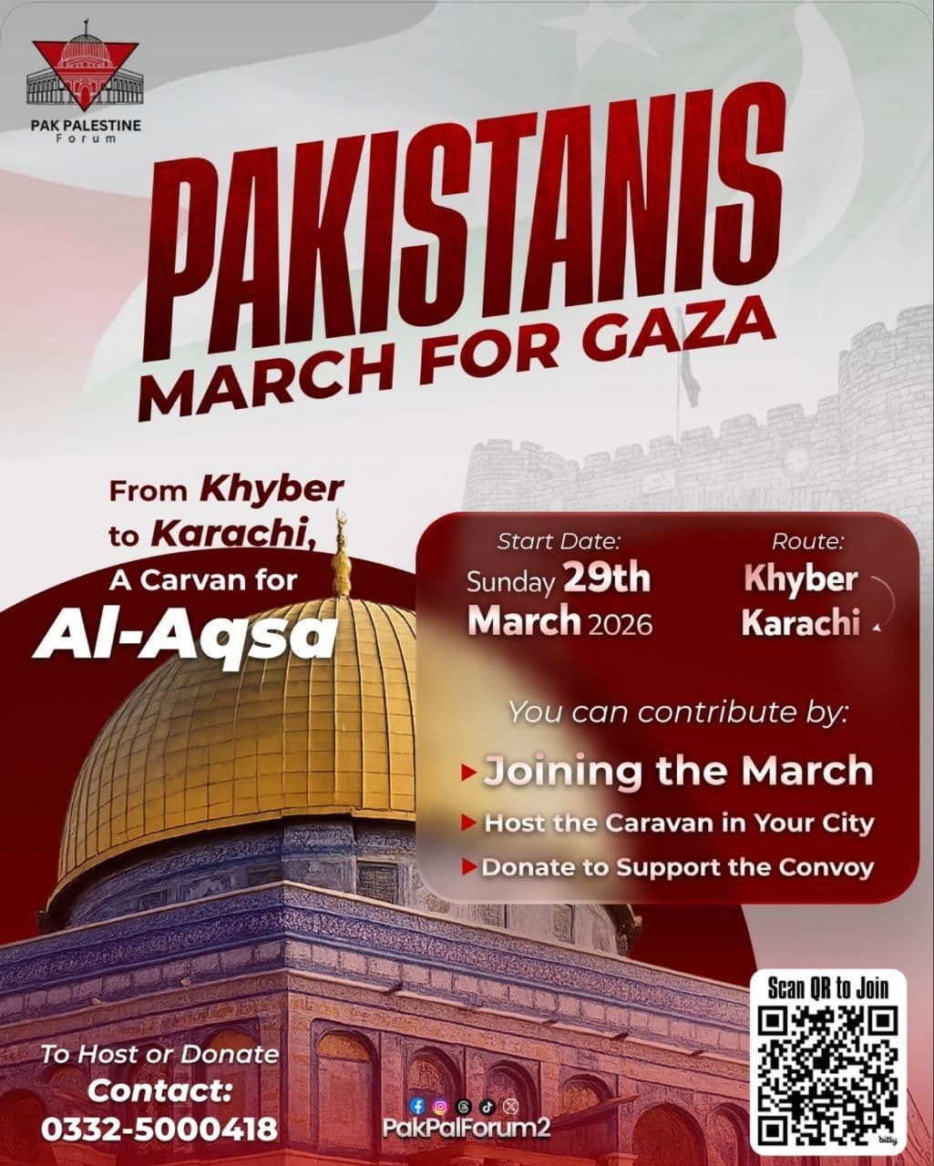 PAKISTANS MARCH FOR GAZA