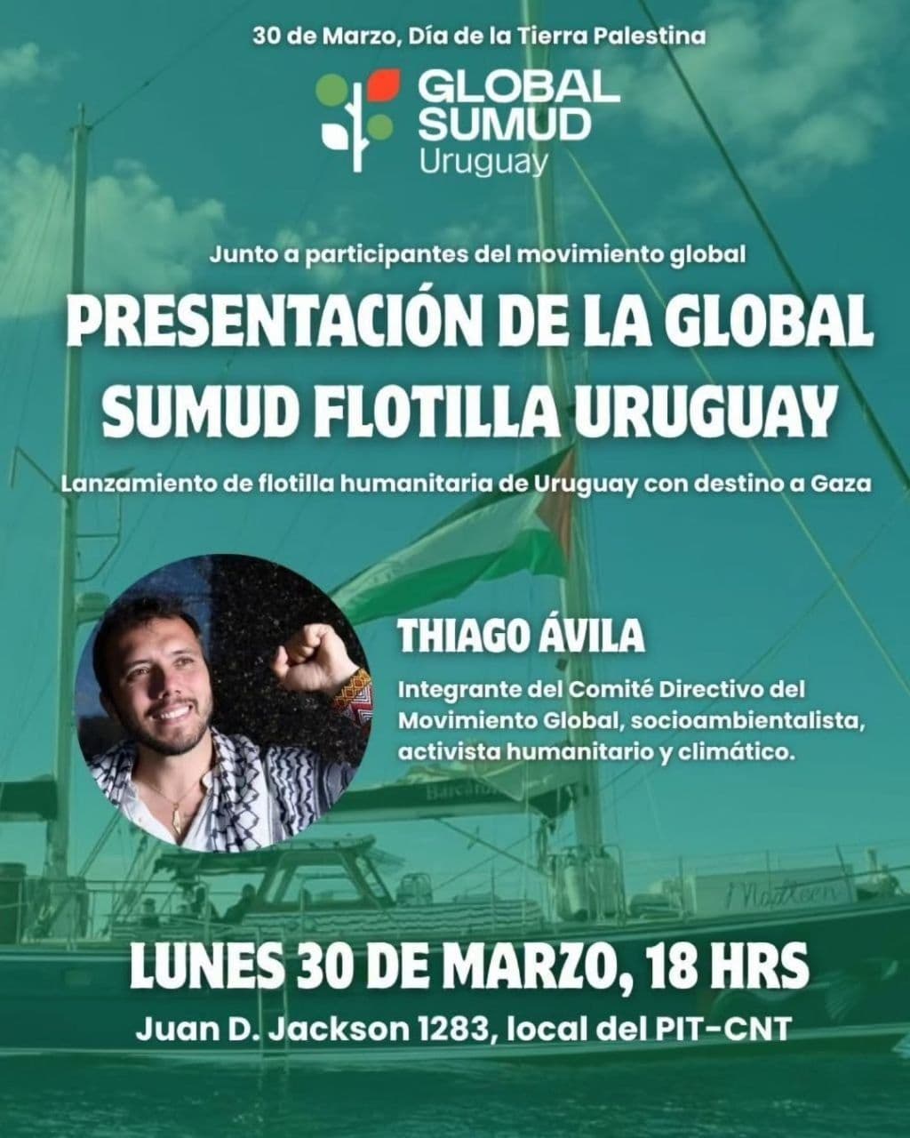PRESENTACIÓN DE LA GLOBAL SUMUD FLOTILLA URUGUAY