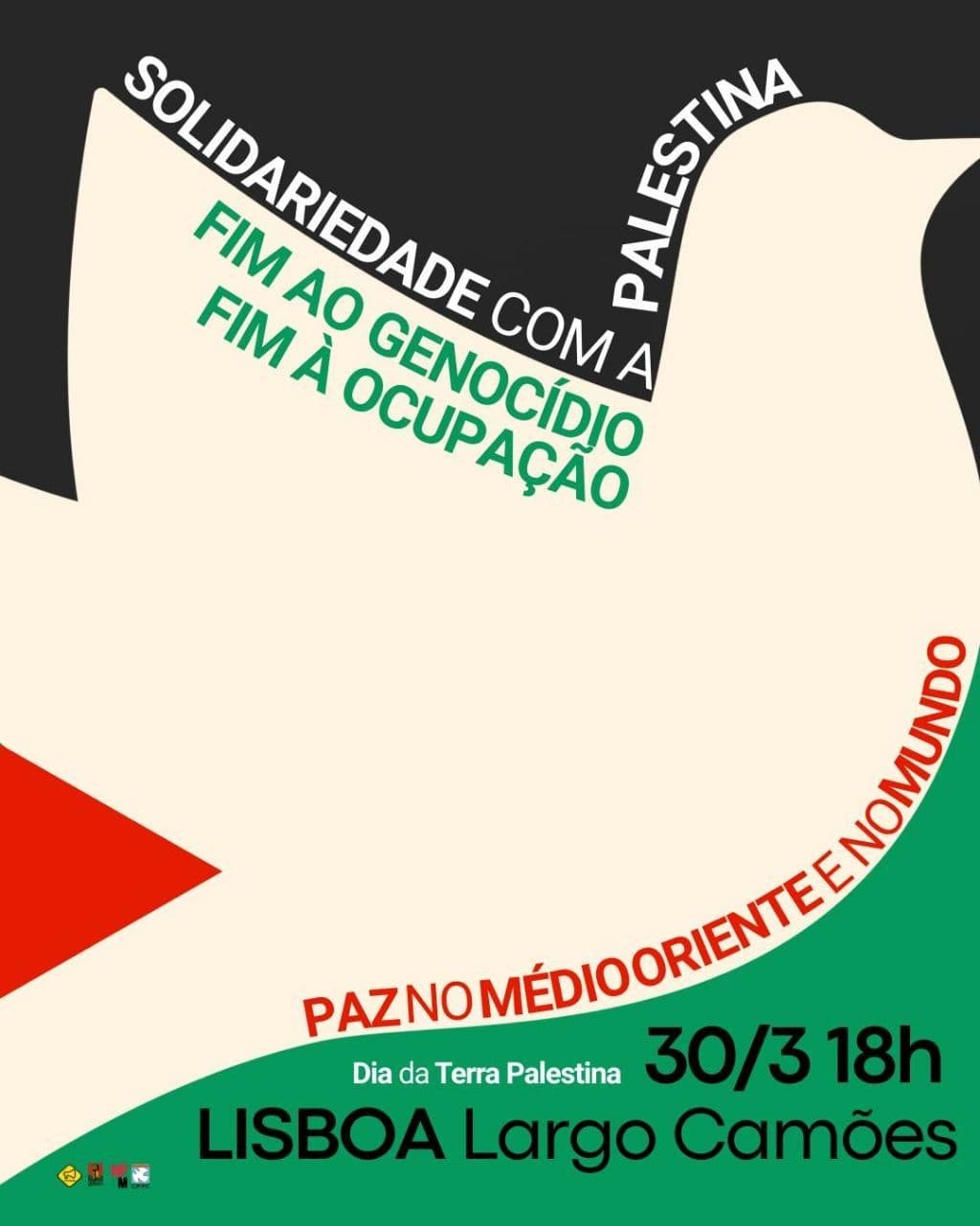 Solidariedade com a Palestina!