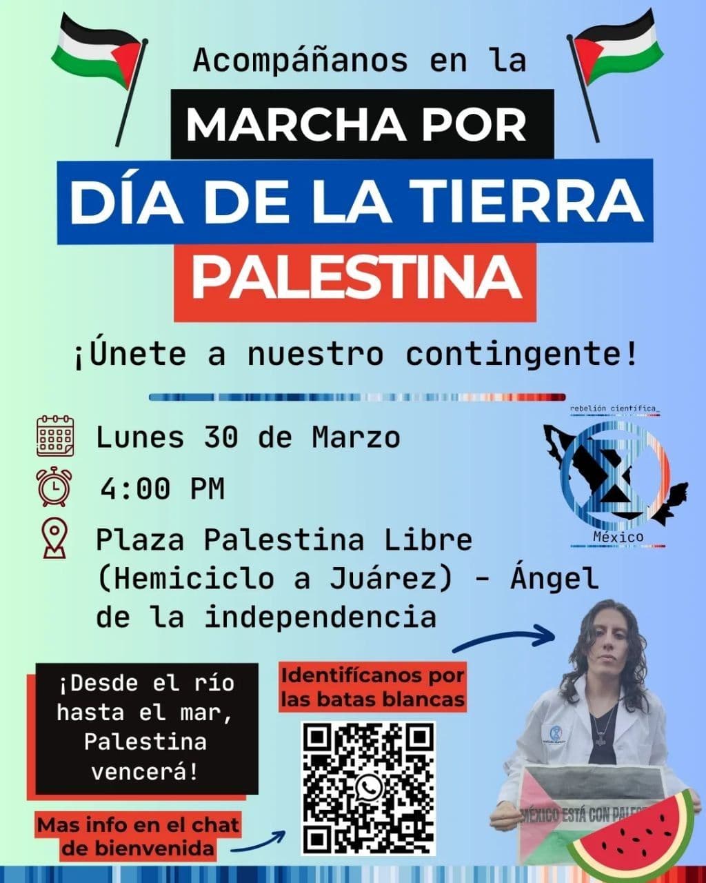 MARCHA POR DÍA DE LA TIERRA PALESTINA