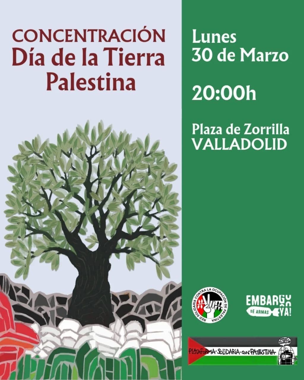 CONCENTRACIÓN Día de la Tierra Palestina