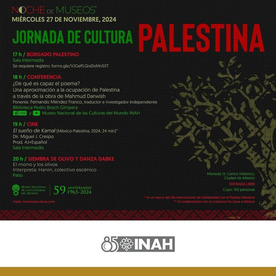 JORNADA DE CUETURA PALESTINA