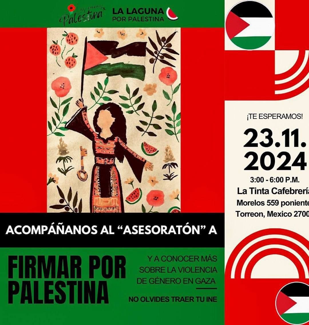 FIRMAR POR PALESTINA