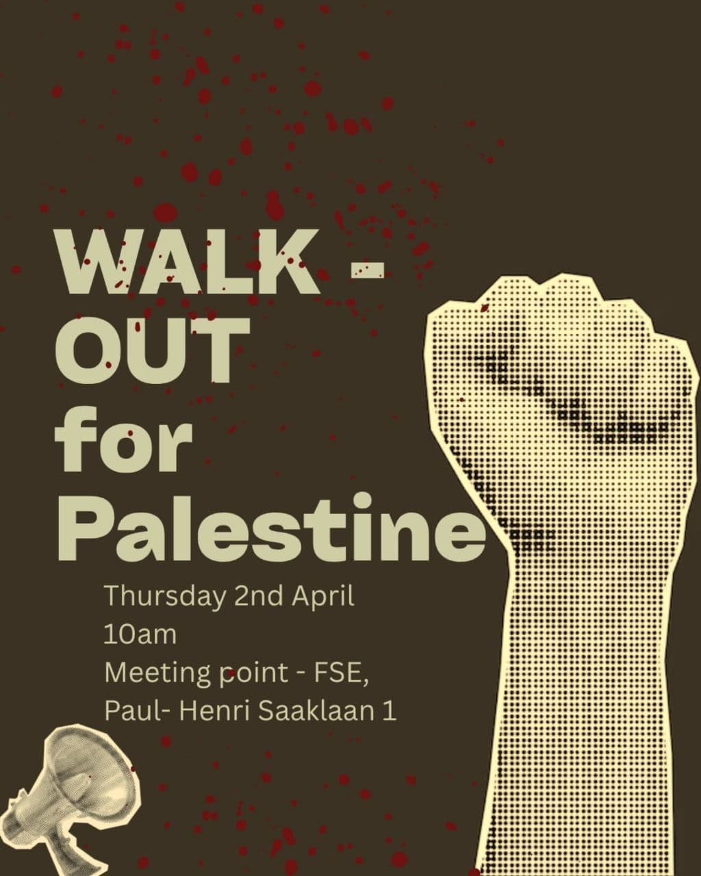 WALK OUT for Palestine 