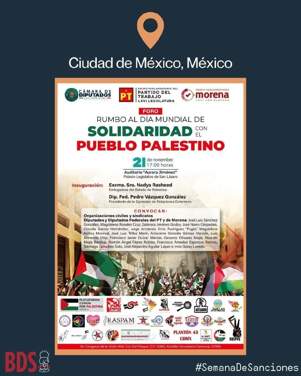 SOLIDARIDAD CON EL PUEBLO PALESTINO