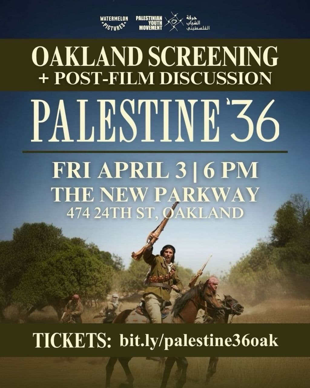 OAKLAND SCREENING + POST-FILM DISCUSSION