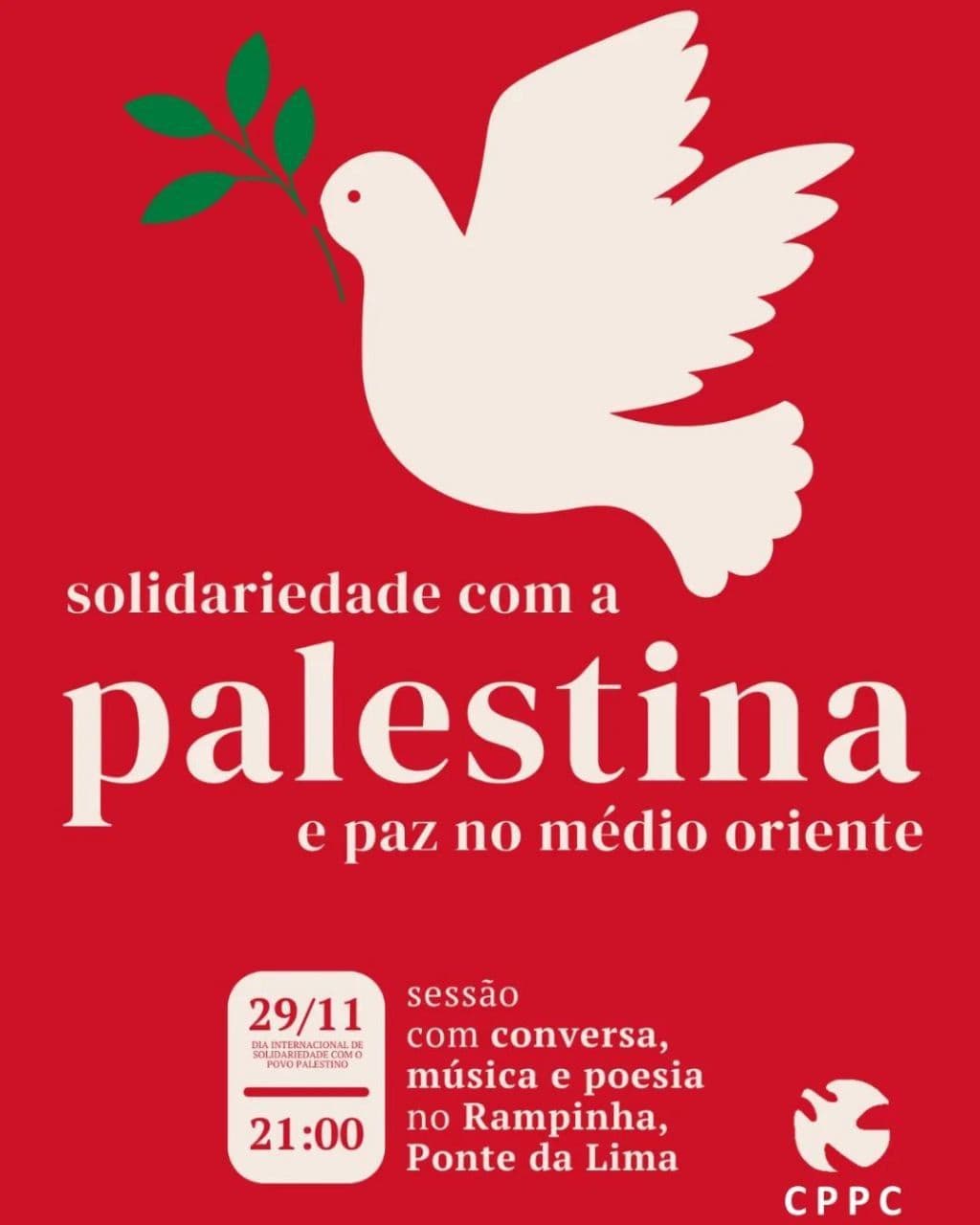 solidariedade com a palestina e paz no médio oriente