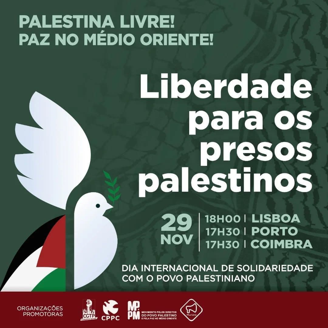 Liberdade para os presos palestinos (Lisbon)