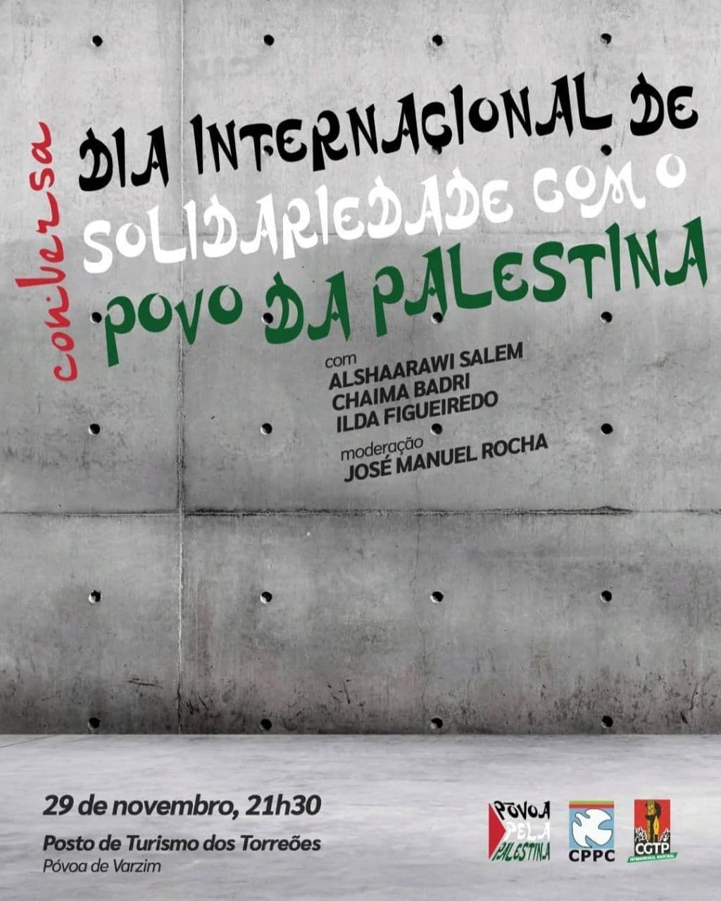DIA INTERNAGIONAL DE SOLDARIEDADE COMO POVO DA PALESTINA