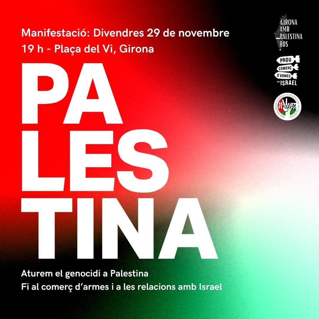 Aturem el genocidi a Palestina