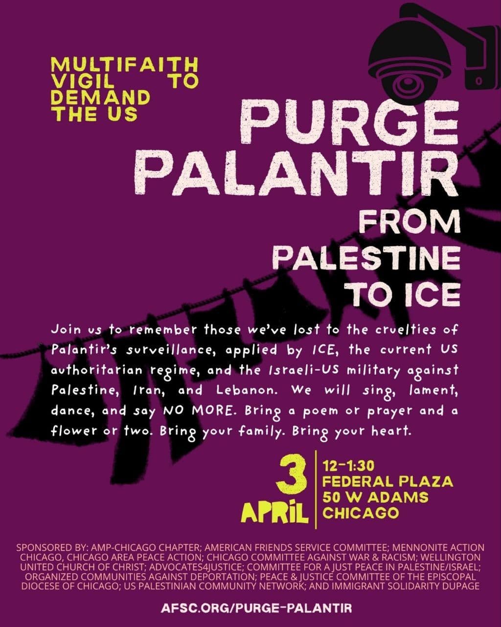PURGE PALANTIR FROM PALESTINE TO ICE
