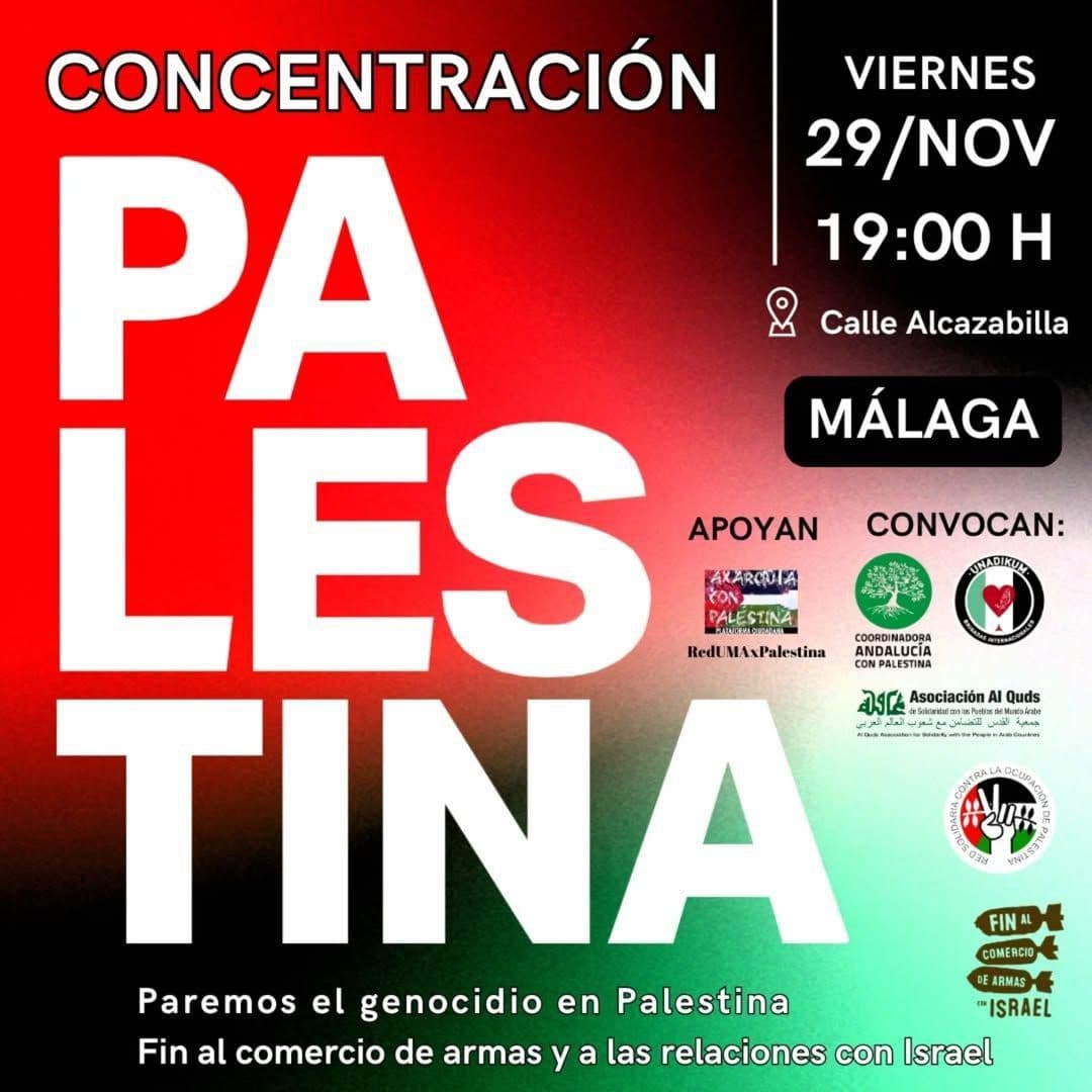 CONCENTRACIÓN PALESTINE