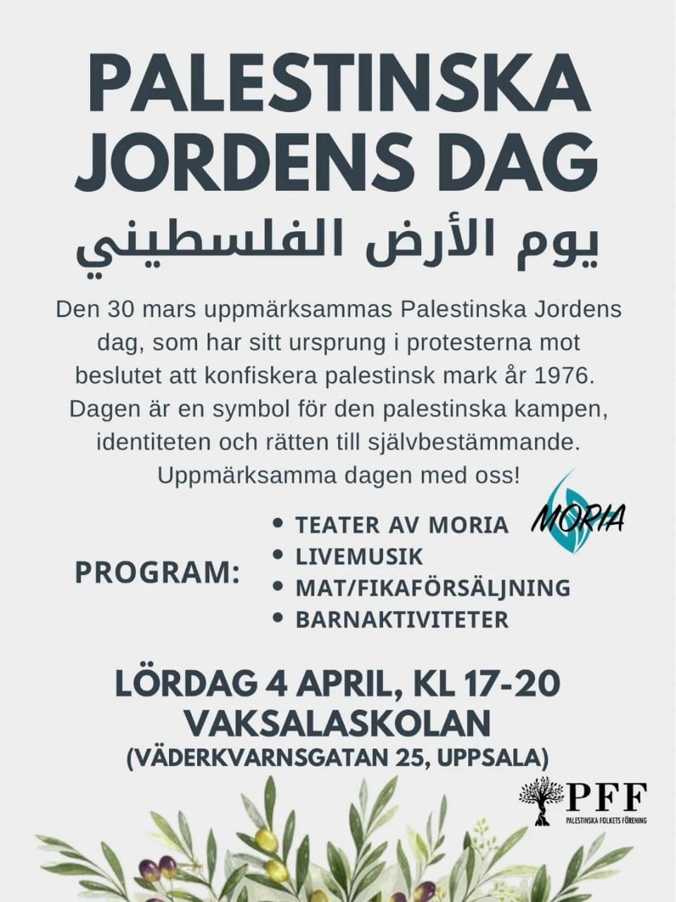 PALESTINSKA JORDENS DAG