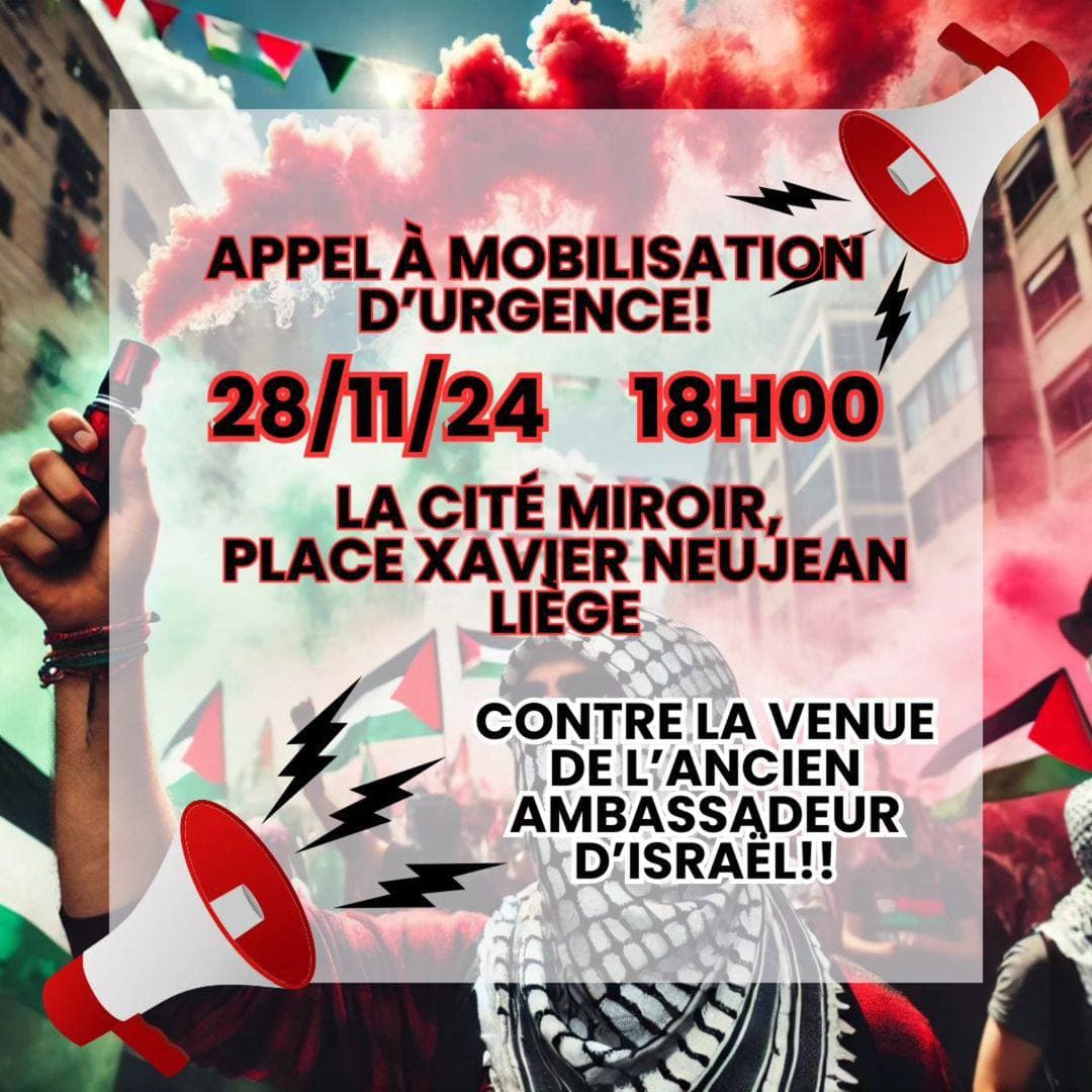 APPEL À MOBILISATION D'URGENCE!
