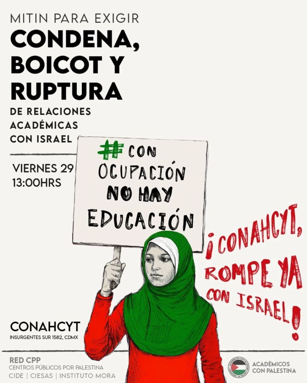 CONDENA, BOICOT Y RUPTURA