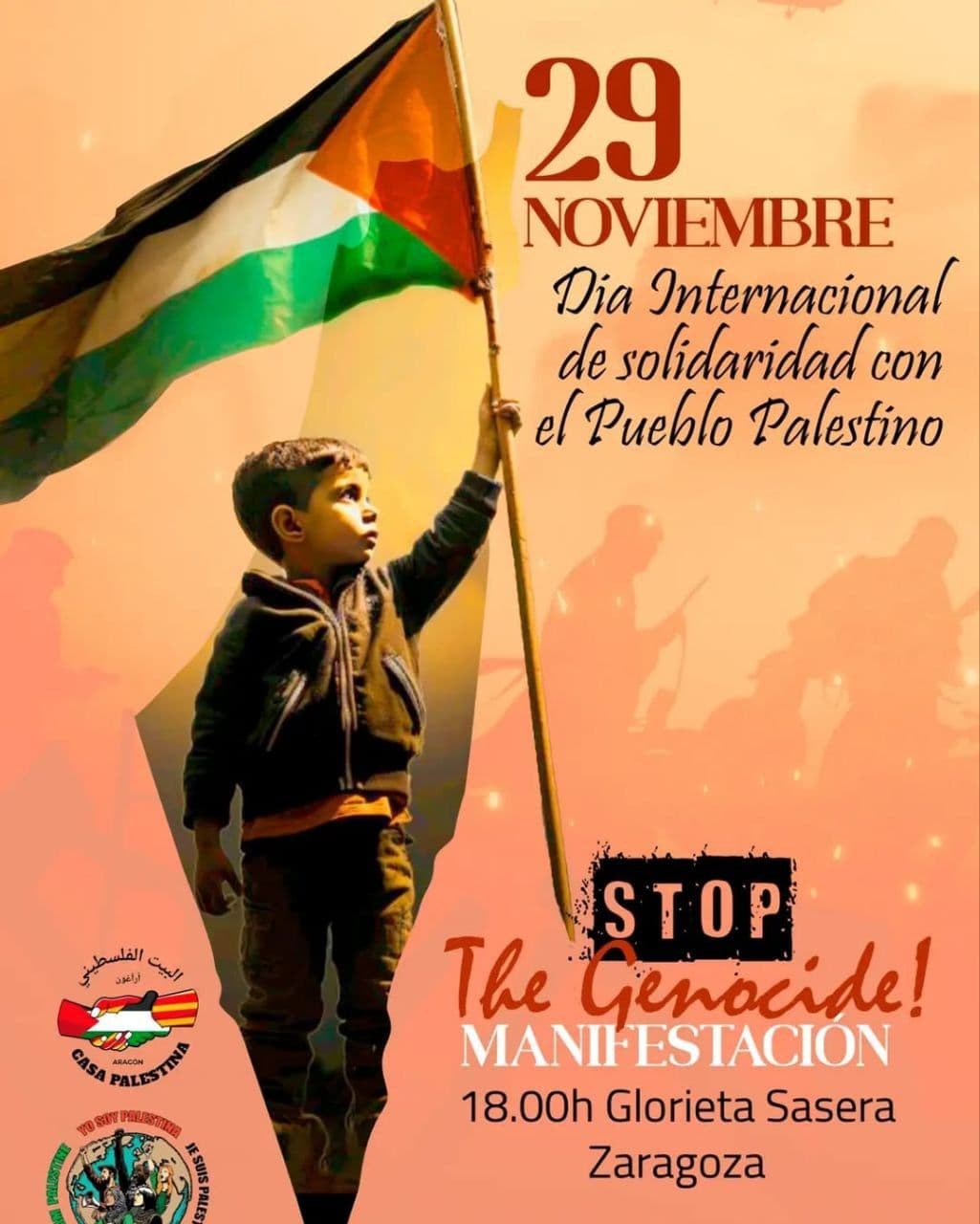 STOP THE GENOCIDE MANIFESTACION!