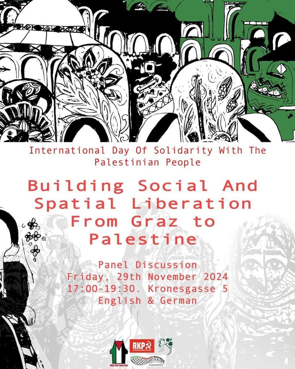 Building Social And Spatial Liberation From Graz to Palestine