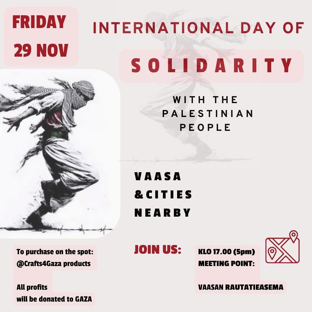 INTERNATIONAL DAY OF SOLIDARITY