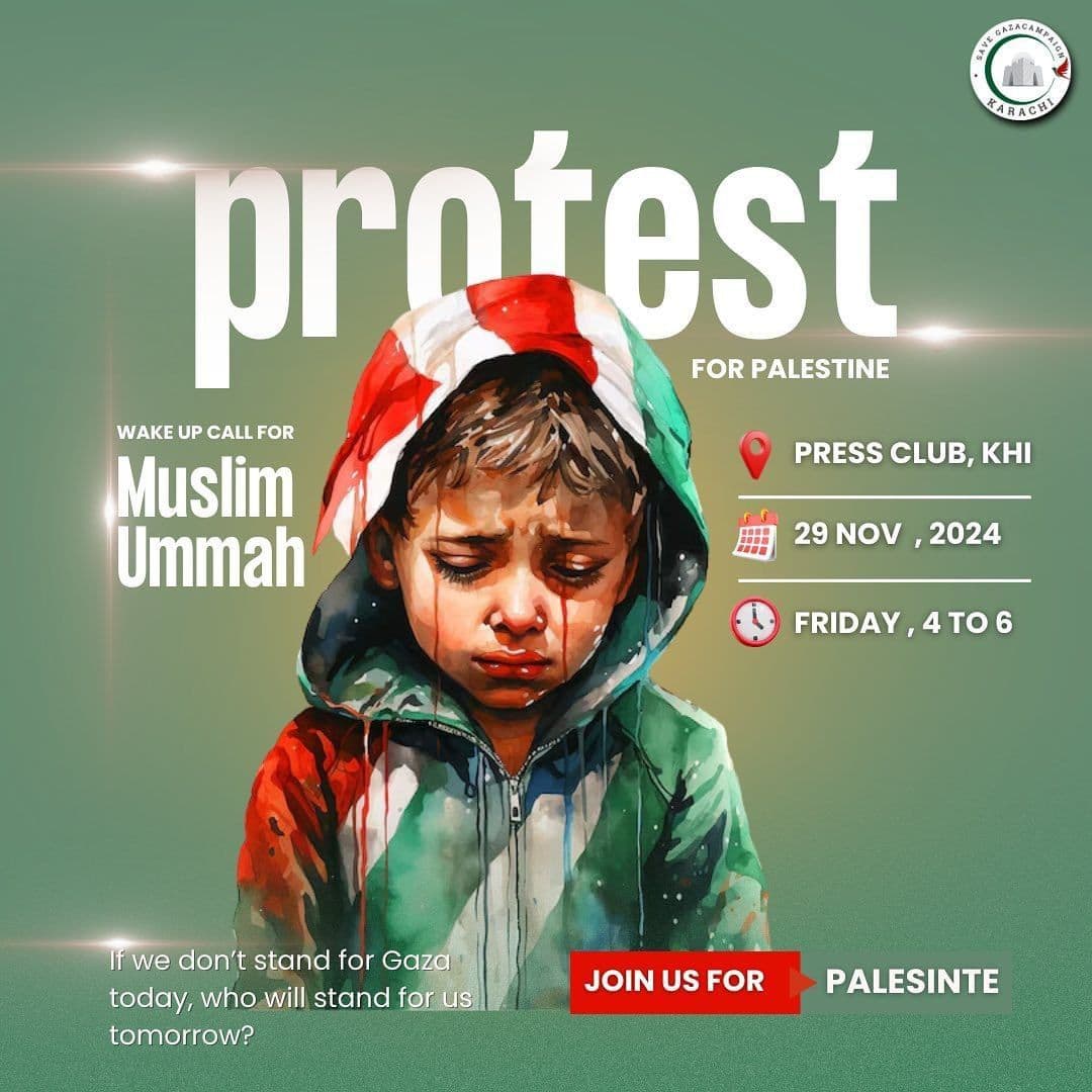 protest for palestine