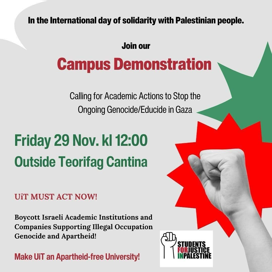Join our Campus Demonstration