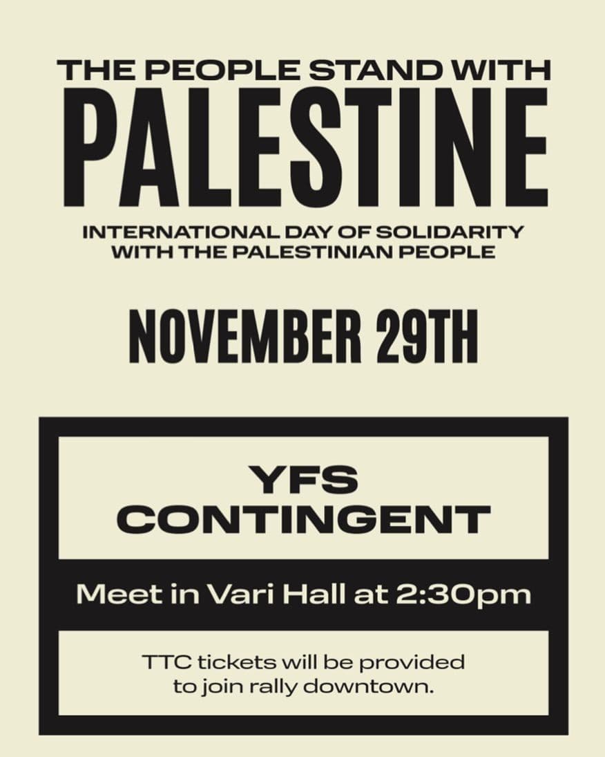 THE PEOPLE STAND WITH PALESTINE