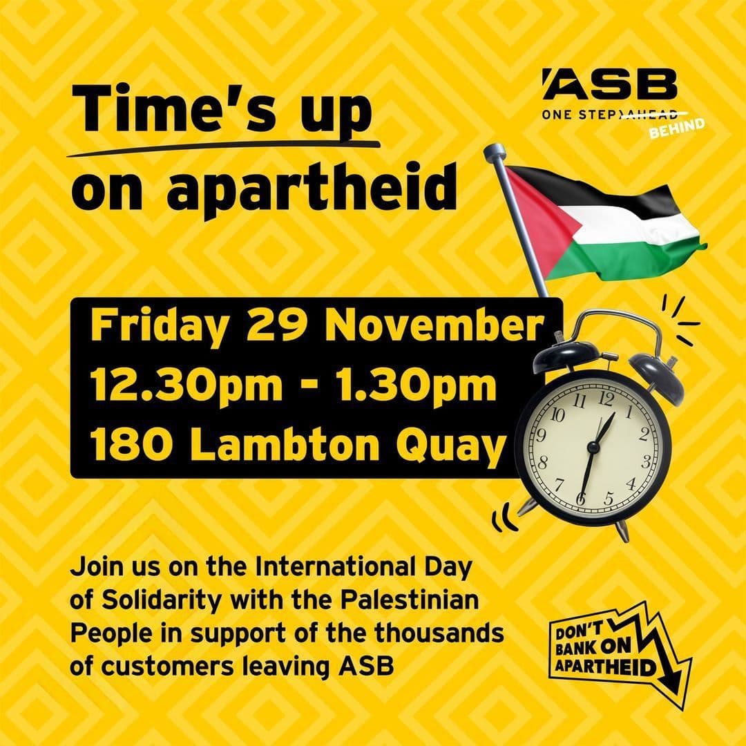 Time's up on apartheid
