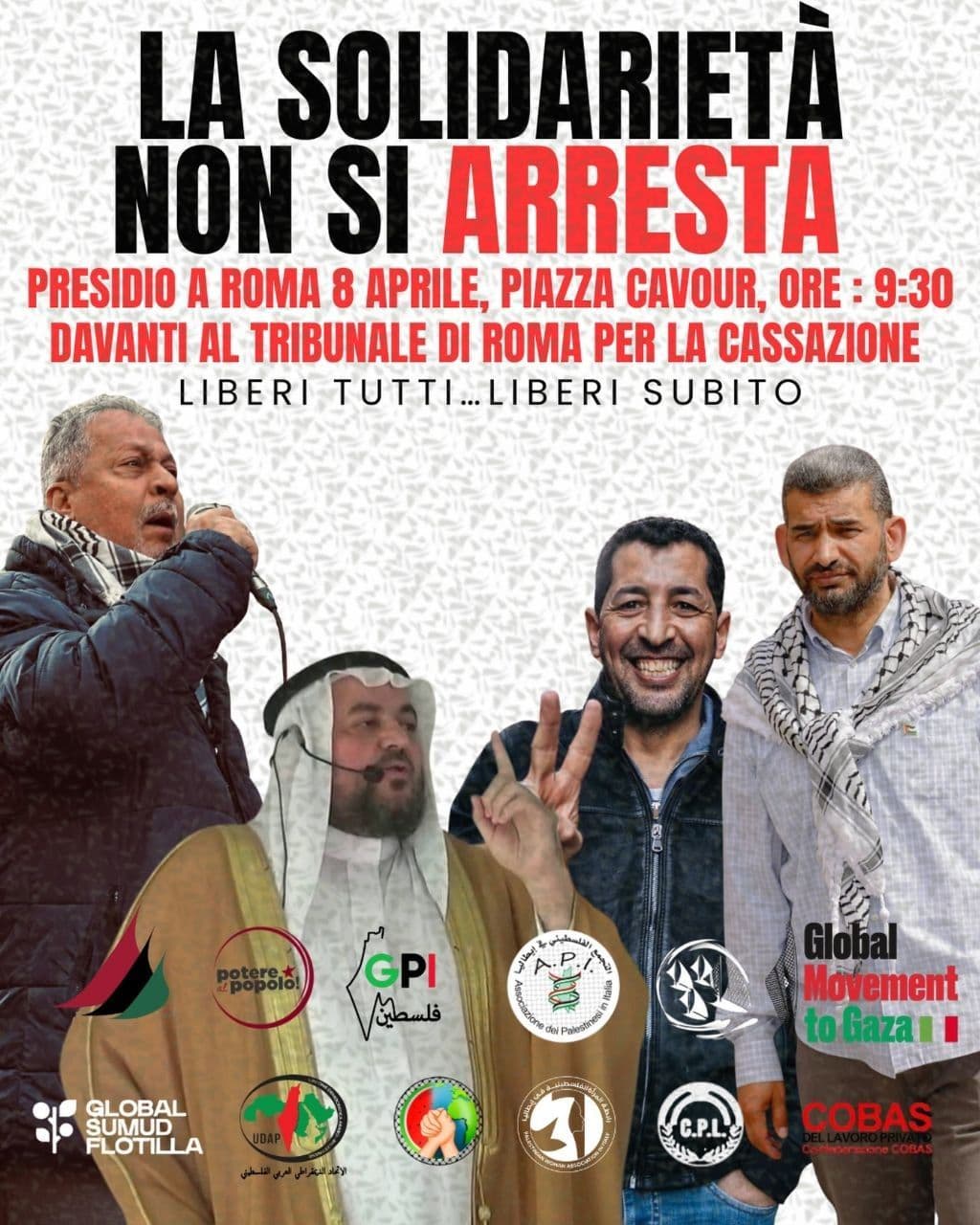 LA SOLIDARIETA NON SI ARRESTA