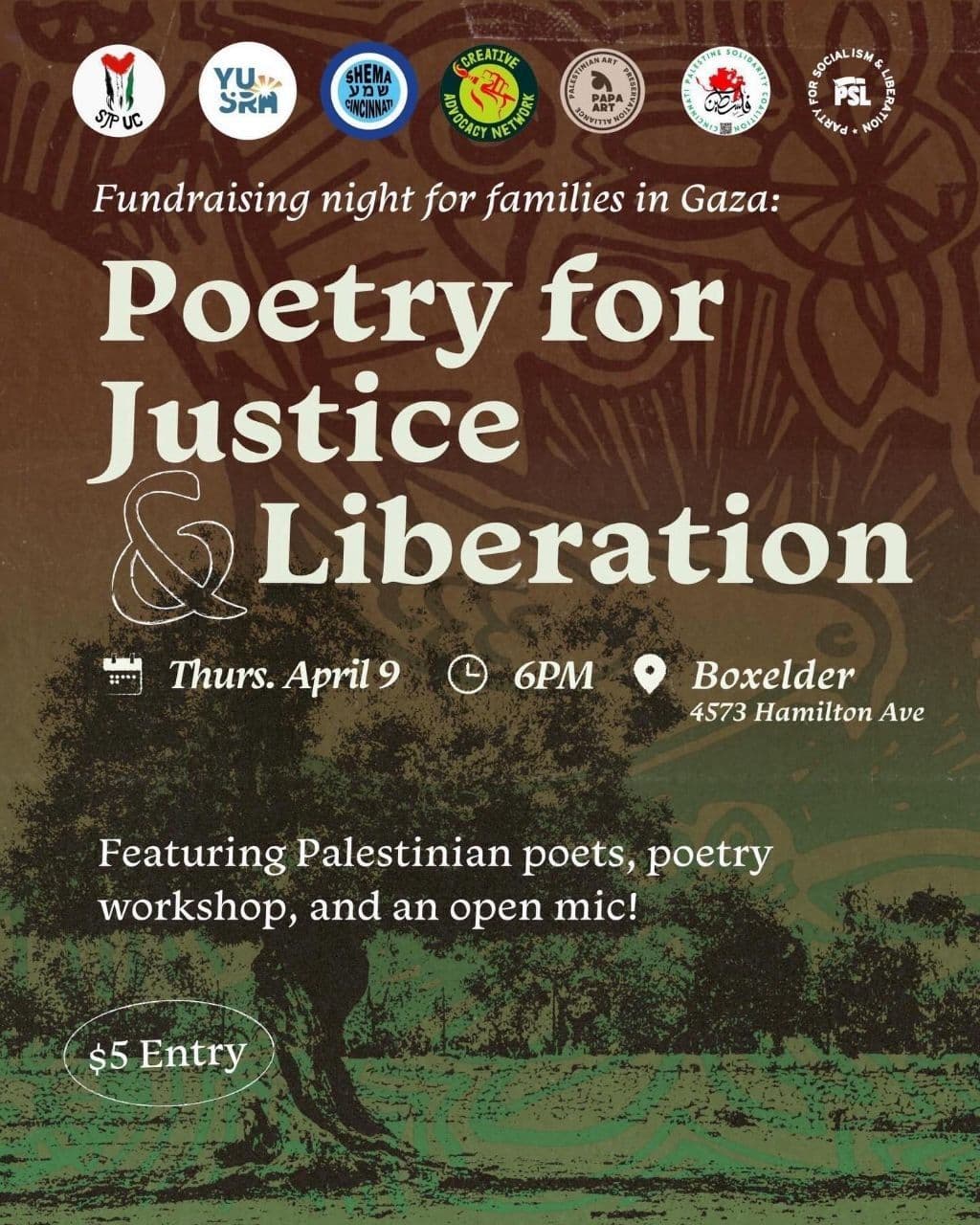 Poetry for Justice for Liberation
