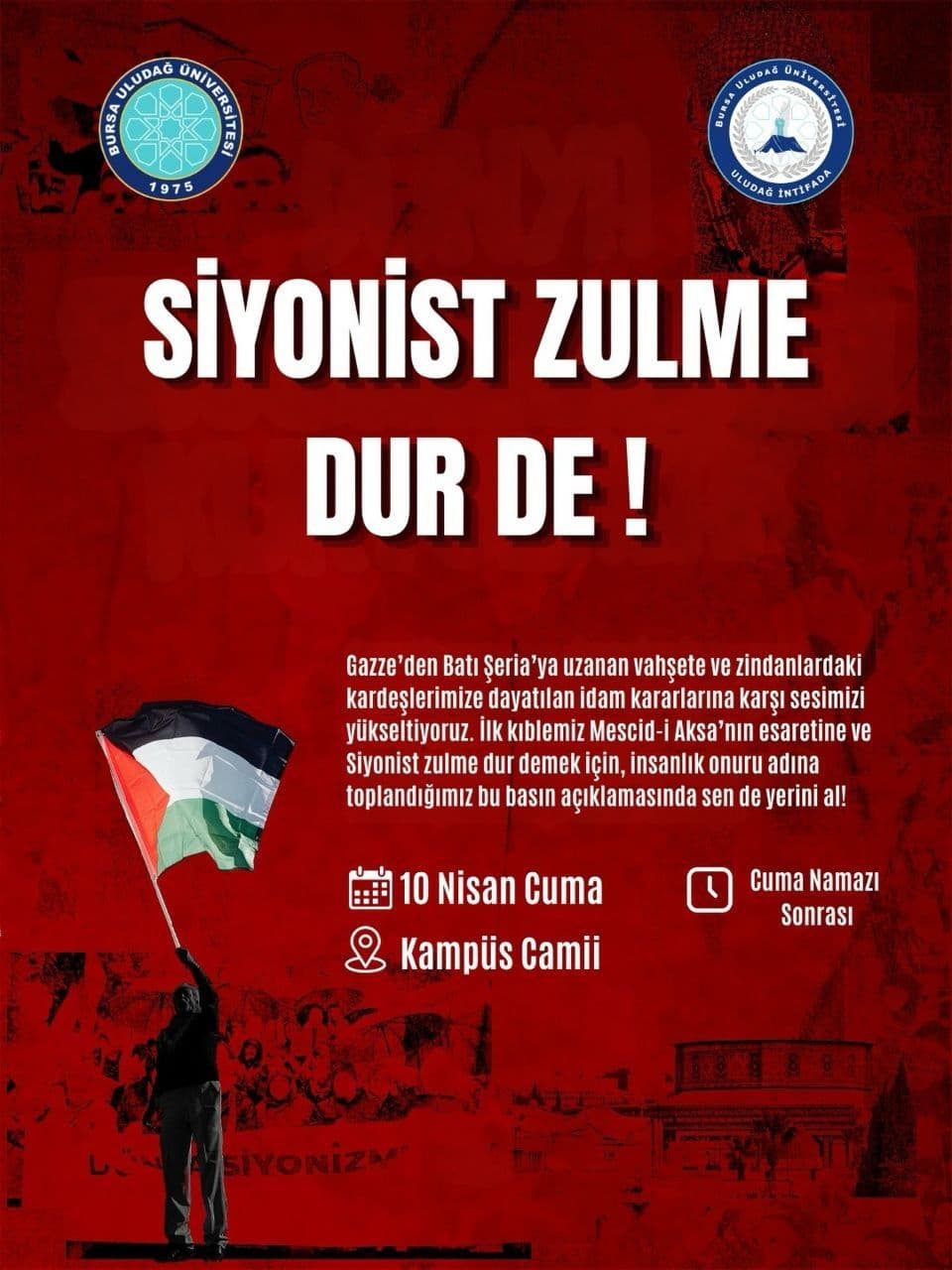 SIYONIST ZULME DUR DE !