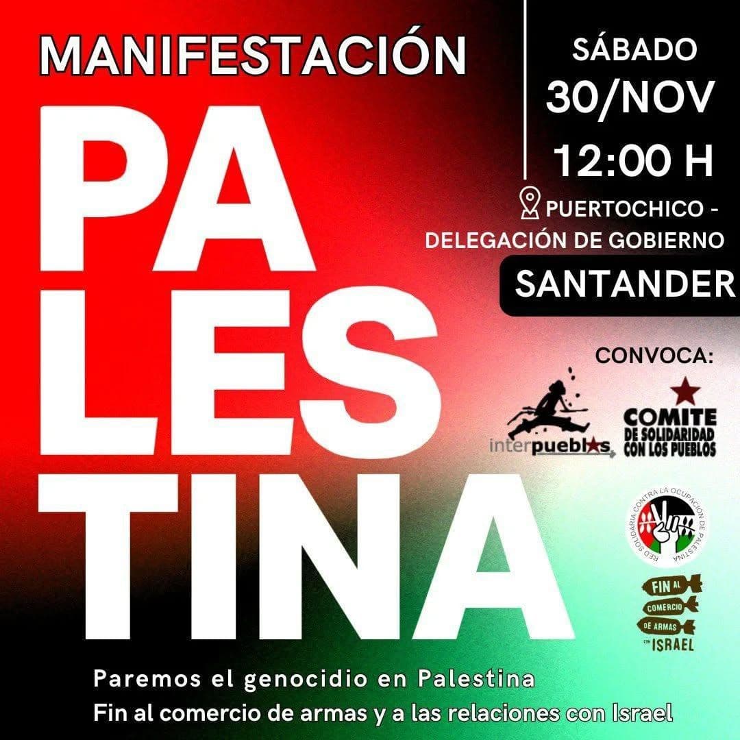 MANIFESTACIÓN (PUERTOCHICO - DELEGACIÓN DE GOBIERNO)