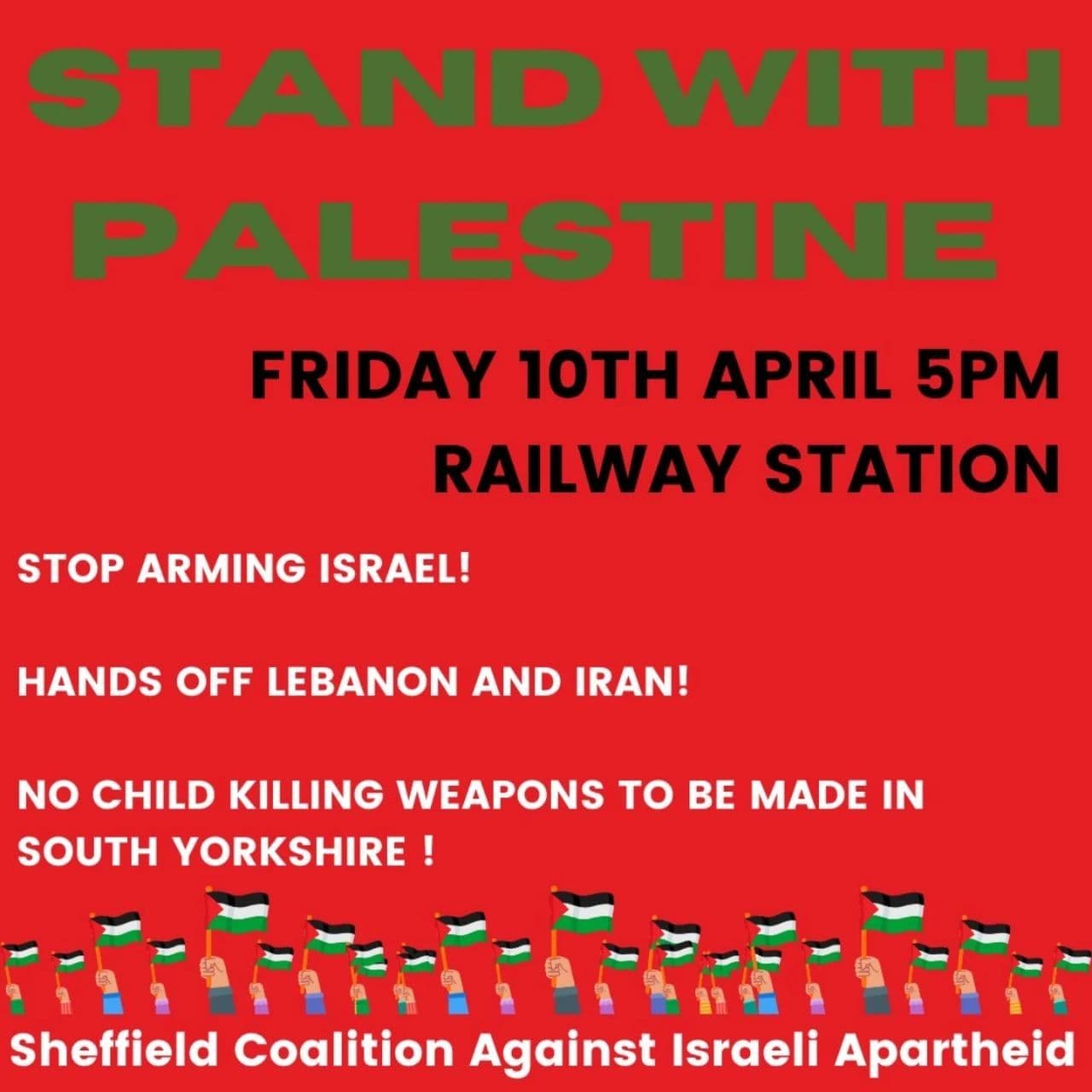STAND WATH PALESTINE