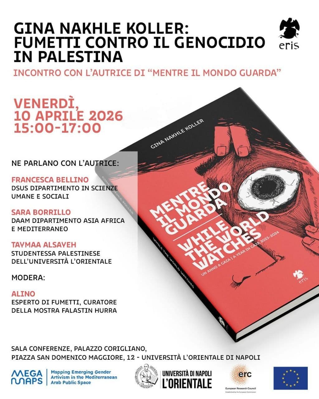 FUMETTI CONTRO IL GENOCIDIO IN PALESTINA