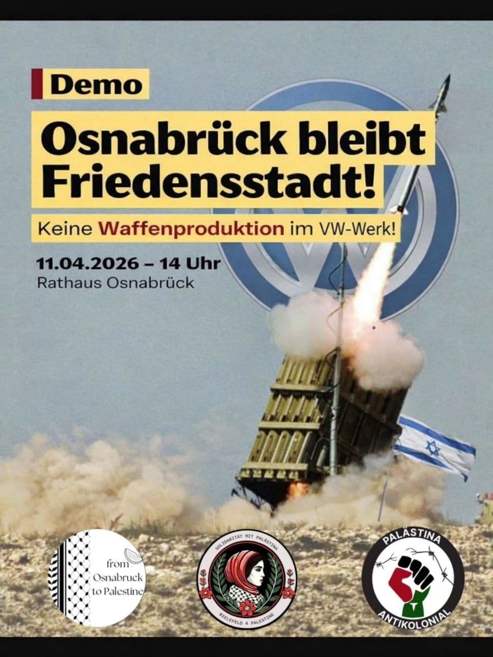Osnabrück bleibt Friedensstadt!