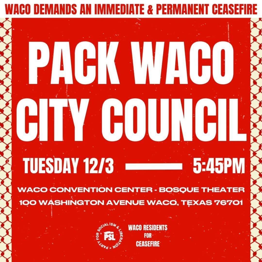 PACK WACO CITY COUNCIL
