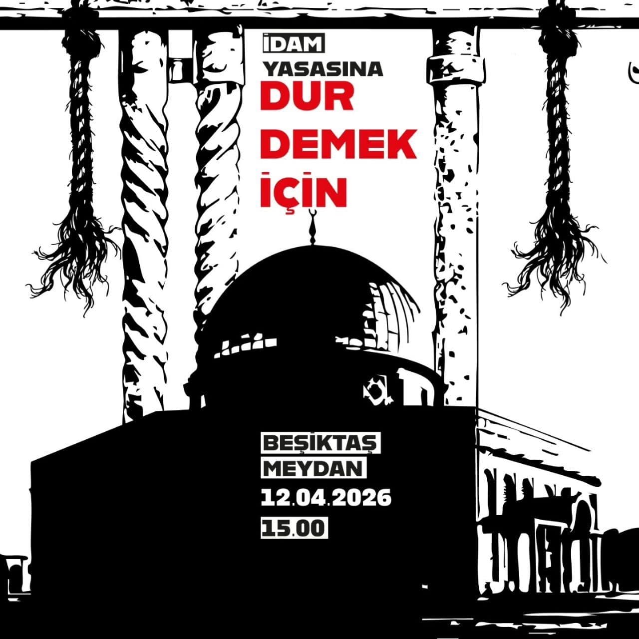 Sen de bu zulme göz yumma, savaş suçuna sessiz kalma!