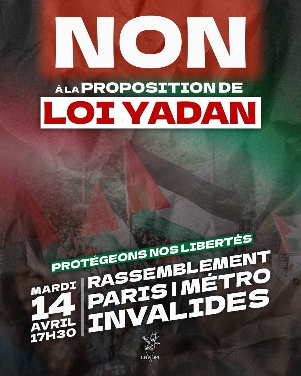 NON À LA PROPOSITION DE LOI YADAN