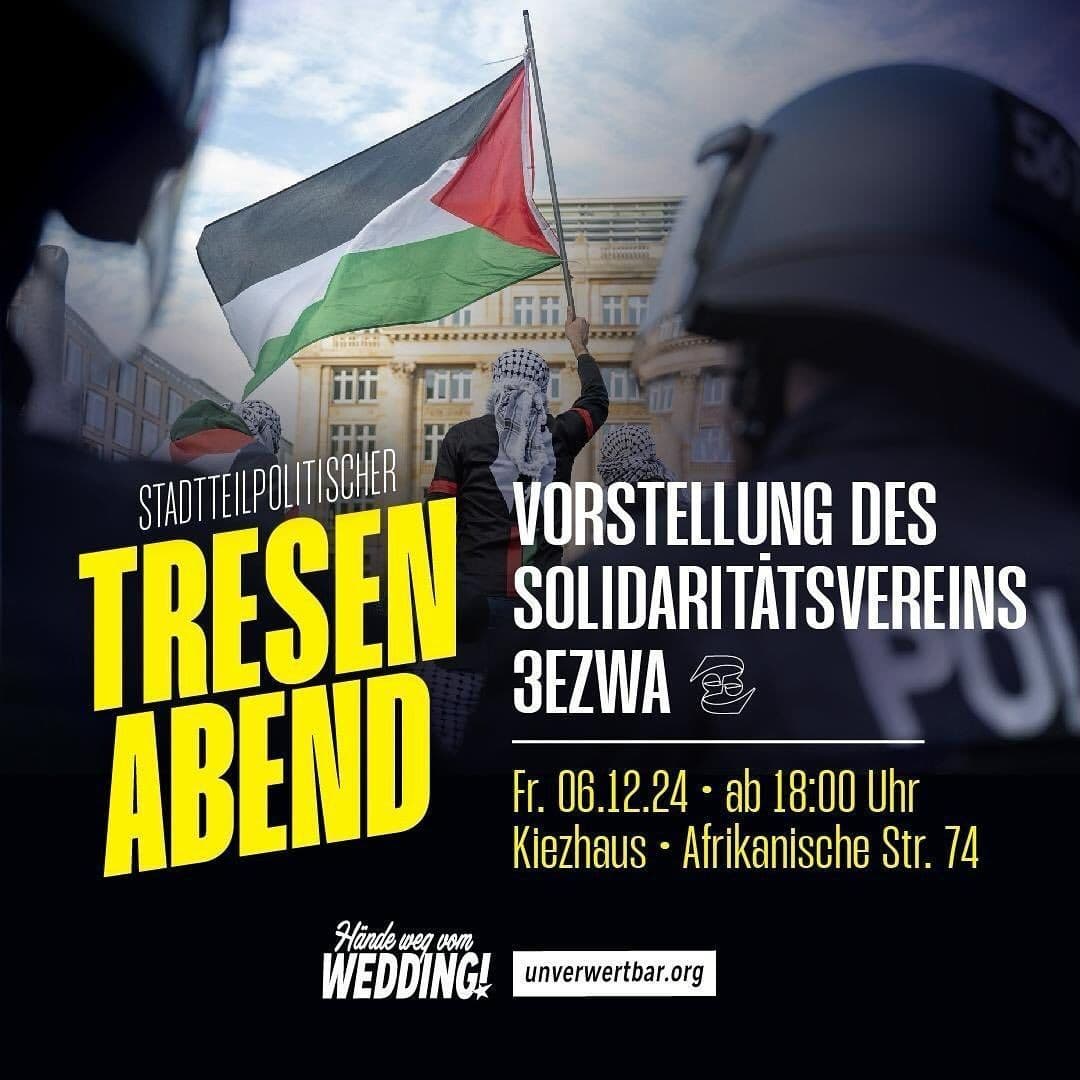 STADTTEILPOLITISCHER TRESEN ABEND