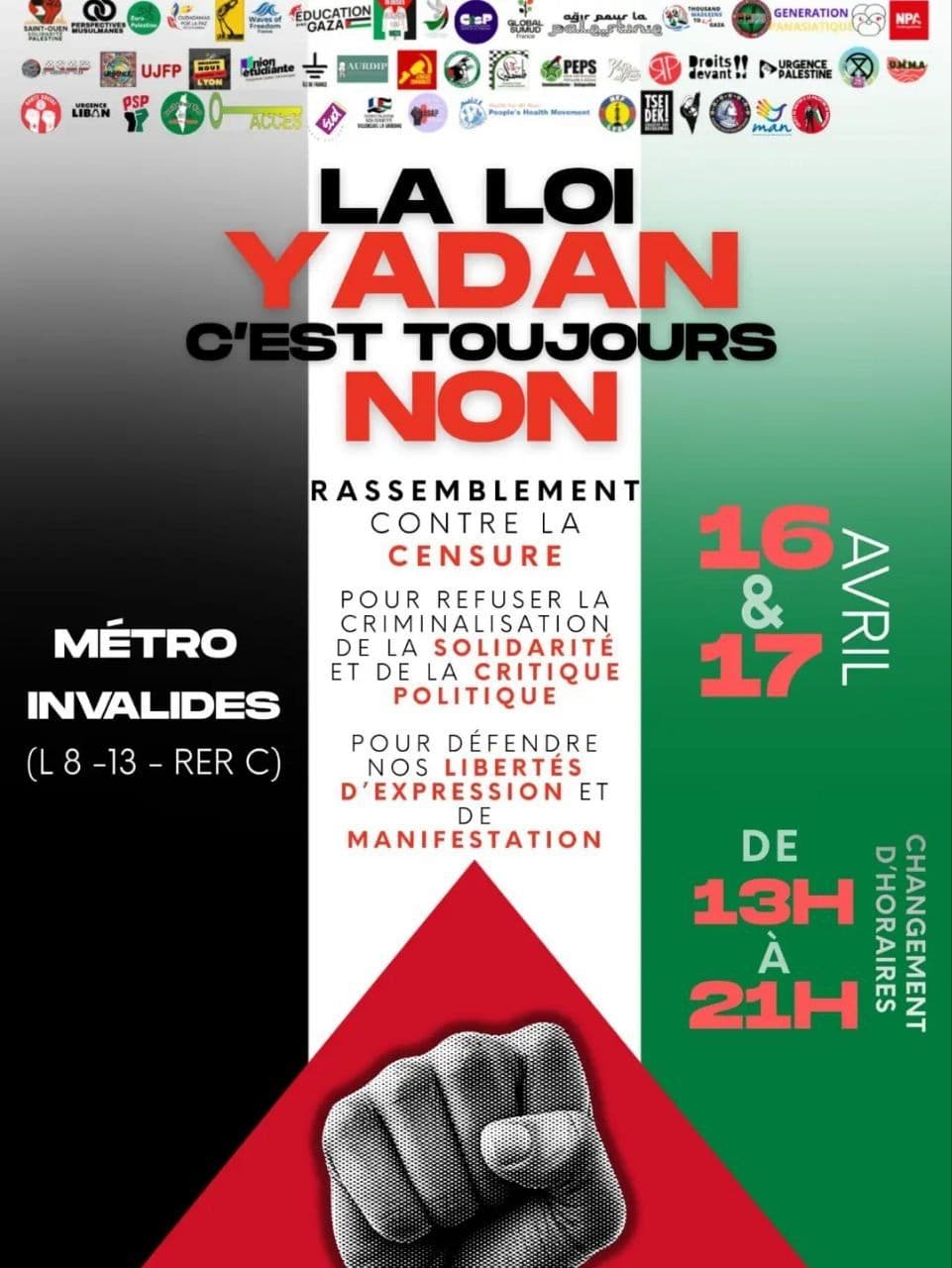 LA LOI YADAN C'EST TOUJOURS NON