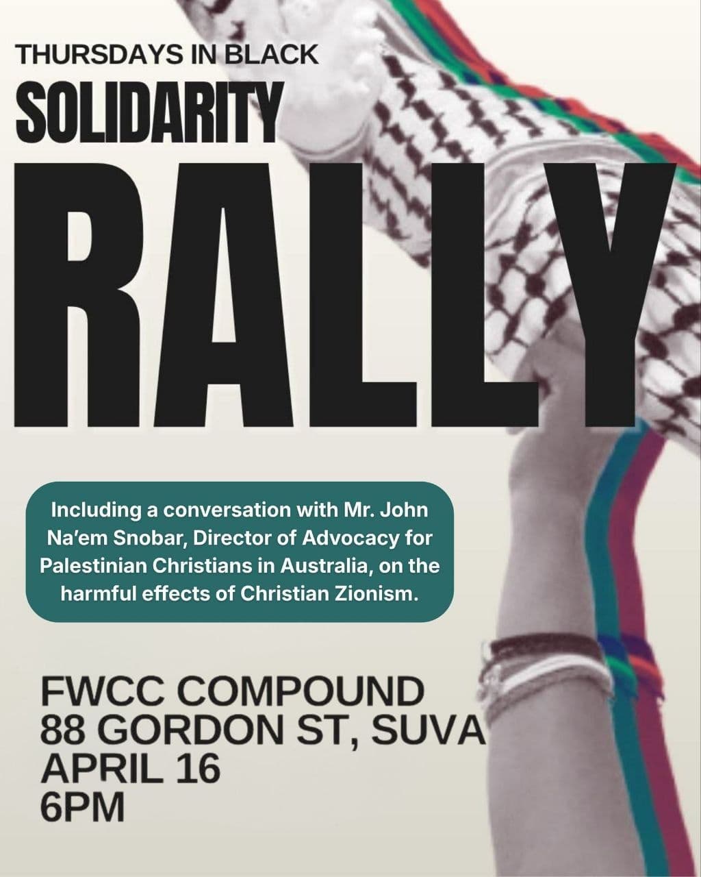 THURSDAYS IN BLACK SOLIDARTY RALLY
