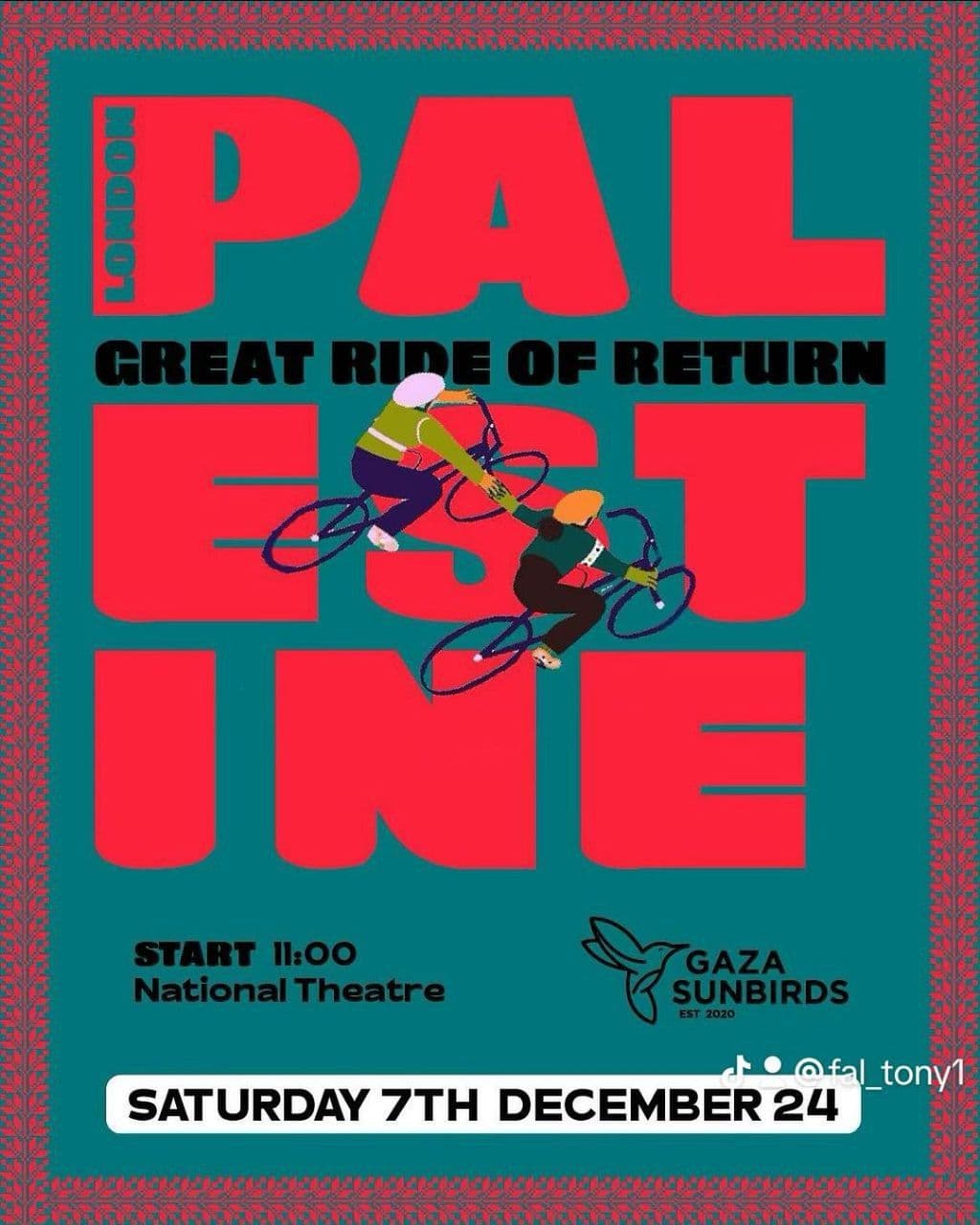 GREAT RIDE OF RETURN PALESTINE