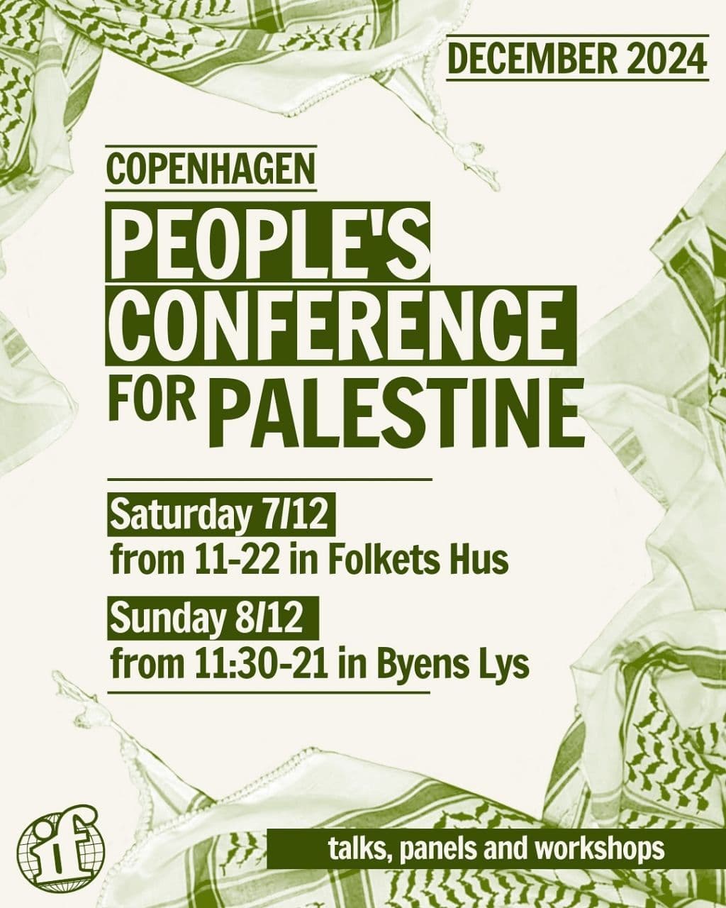 COPENHAGEN PEOPLE'S CONFERENCE FOR PALESTINE (Byens Lys)